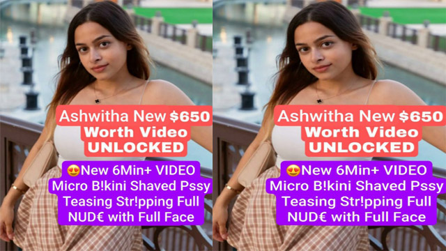 Ashwitha Most Demanded New – Super Seductive – Stripping Full Nude