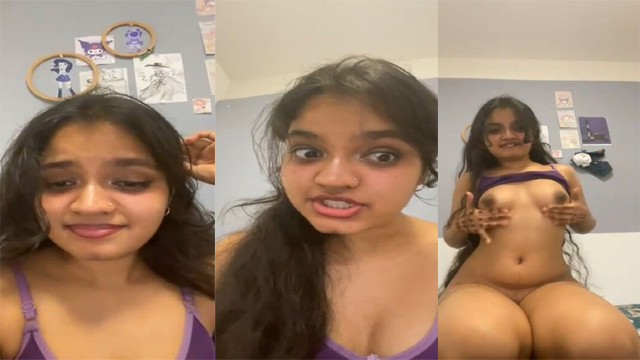 Horny Cute Sexy Indian Naughty Gf Showing Fingering