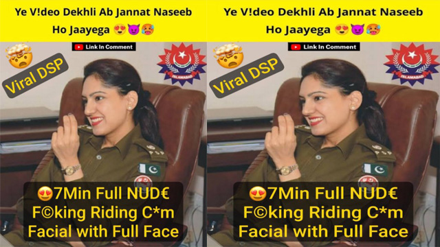 Beautiful Pakistani DSP Latest Trending – Fucking Riding & Cam
